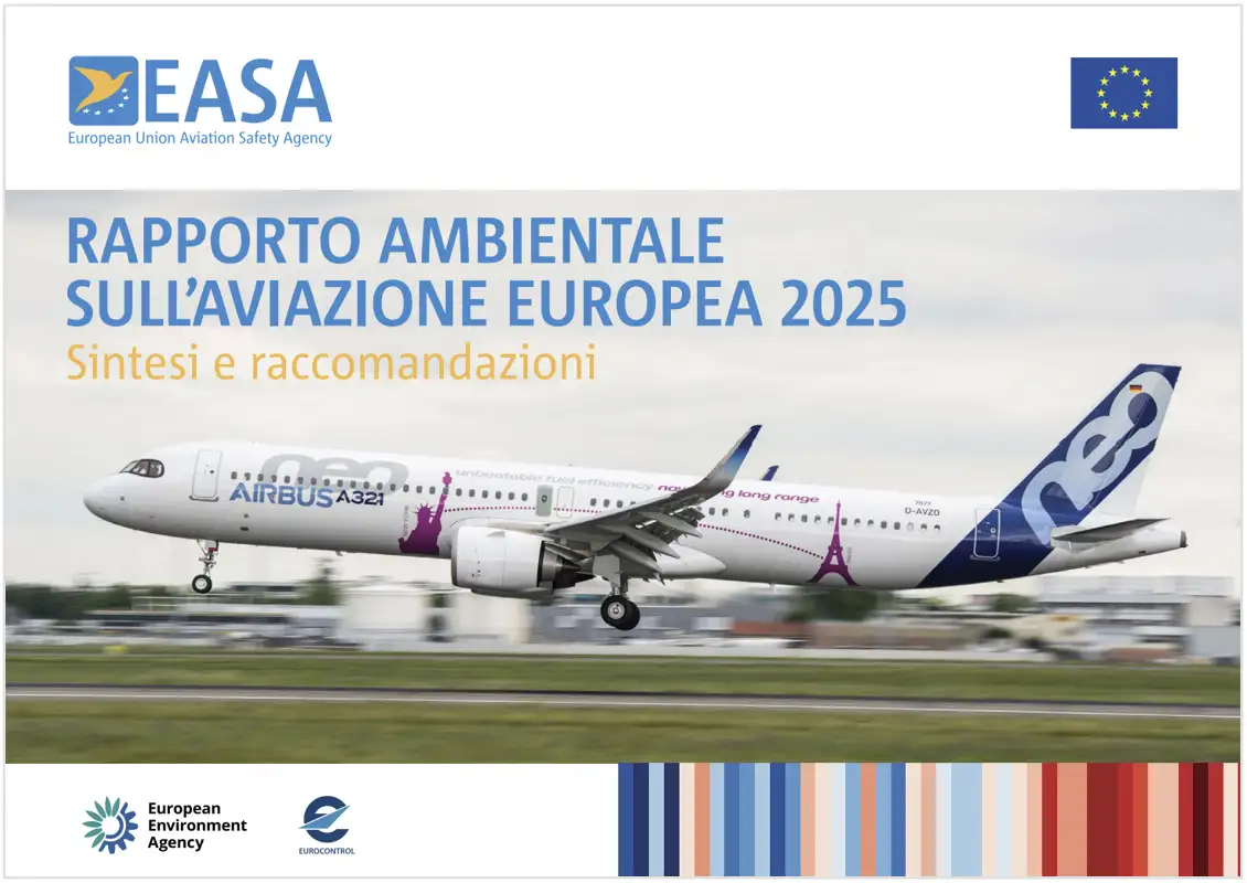 Rapporto ambientale sull’aviazione europea / EASA 2025 